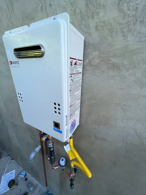 Tankless water heater installation for Casstown homes